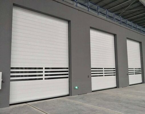 Customized Fire Proofing Automatic Roller Shutter Door with Servo Motor for High Speed Security