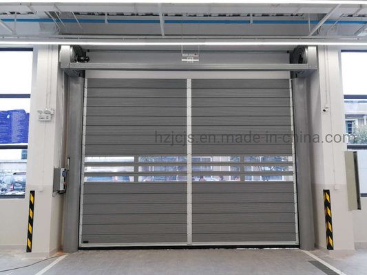 최대 크기 W8000mm*H8000mm 보안 창고용 알루미늄 합금 고속 닫기 문