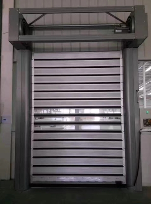 최대 크기 W8000mm*H8000mm 알루미늄 합금 스파이럴 보안으로 빠른 작용 가리지 문