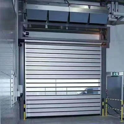 최대 크기 W8000mm*H8000mm 알루미늄 합금 스파이럴 보안으로 빠른 작용 가리지 문